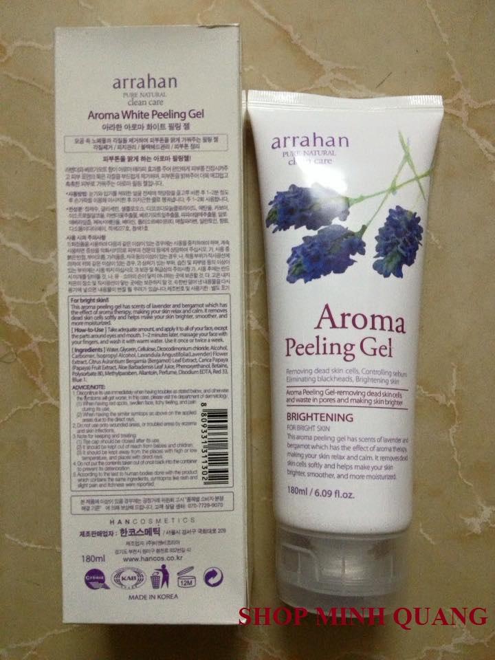 Kem tẩy da chết Arrahan 180ml (nhập khẩu hàn quốc)