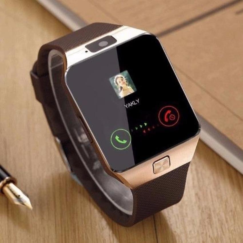 [HCM]Đồng hồ thông minh Smartwatch DZ09 (Nâu)