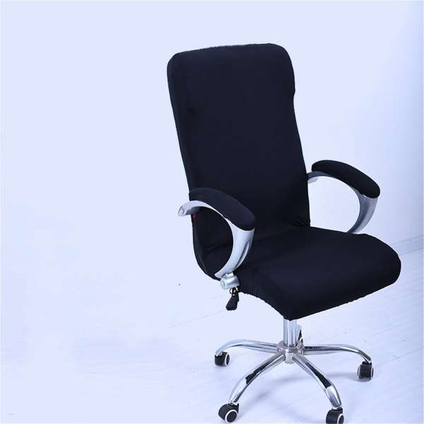 S Spandex Office Chair Cover Slipcover Armrest Cover Computer Seat Cover Stool Swivel Chair Elastic(Chair is NOT included)
