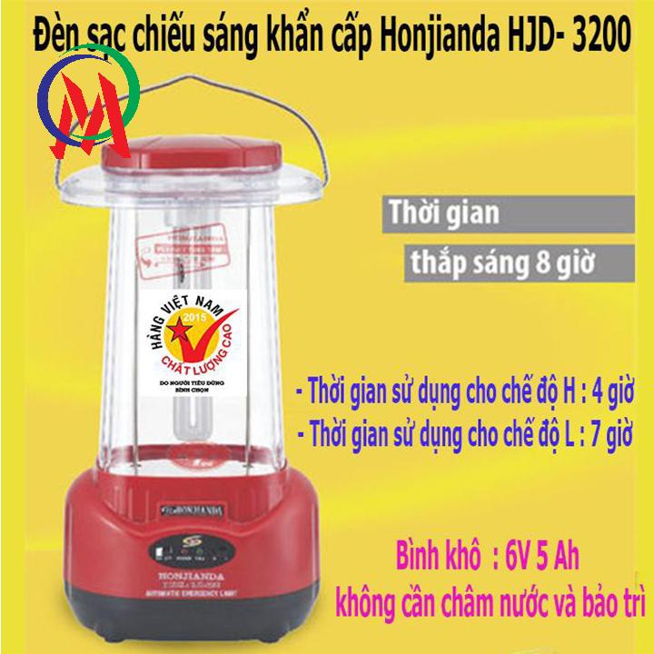 [HCM]ĐÈN SẠC HJD-3200 SIÊU SÁNG