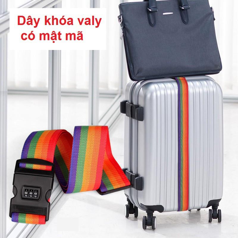 Dây khóa valy có mật mã