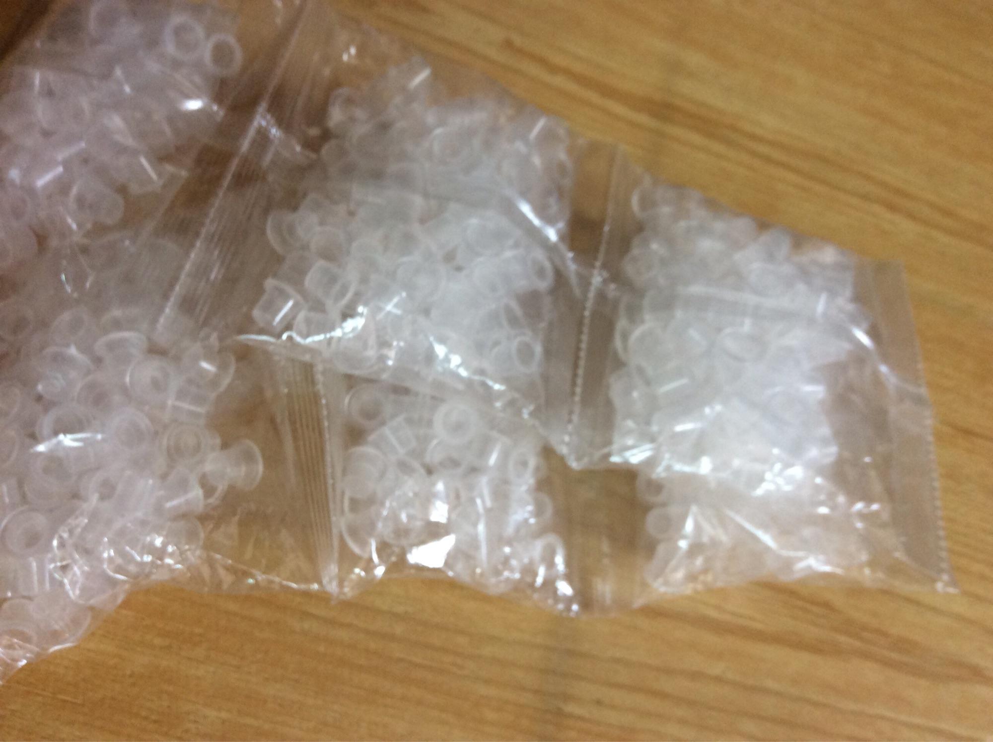[HCM]Chum silicon nhỏ đựng mực xăm (bịch 100 cái)