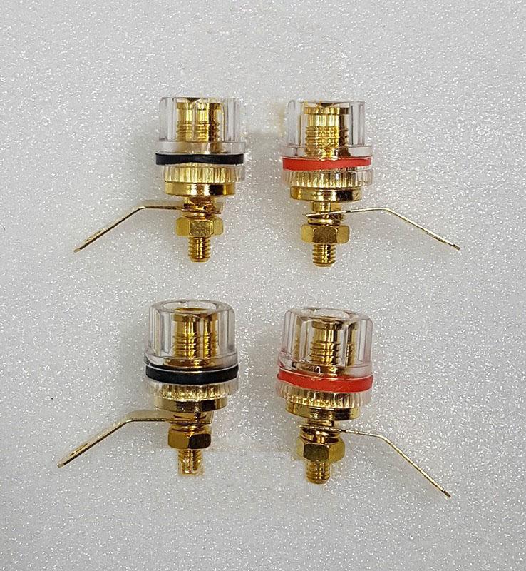 4 cái cọc loa / trạm loa amply
