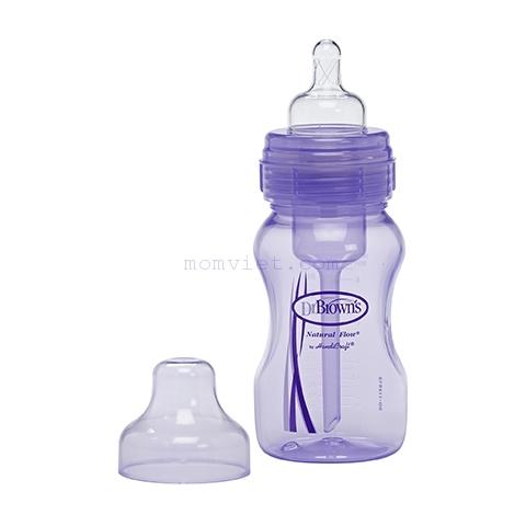 HỘP 2 NÚM TY SILICONE DR.BROWN'S CỔ RỘNG