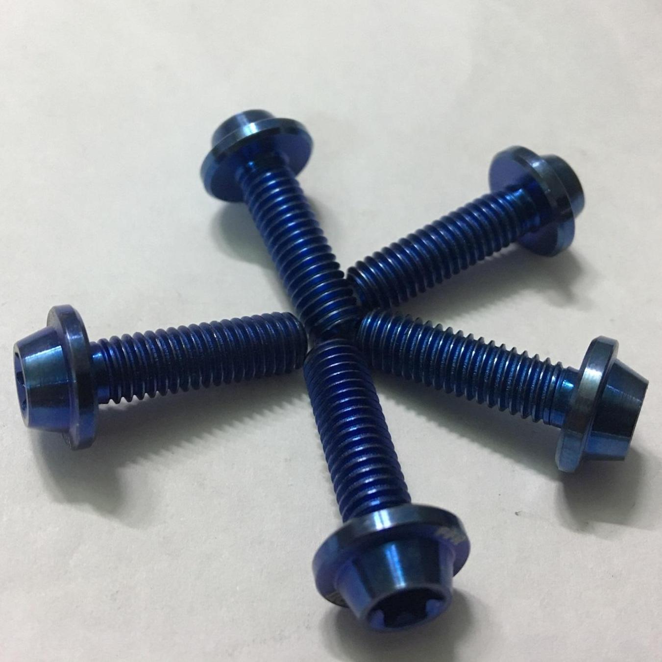 5 ỐC TITANIUM GR5 gắn DÀN ÁO(răng nhuyễn)