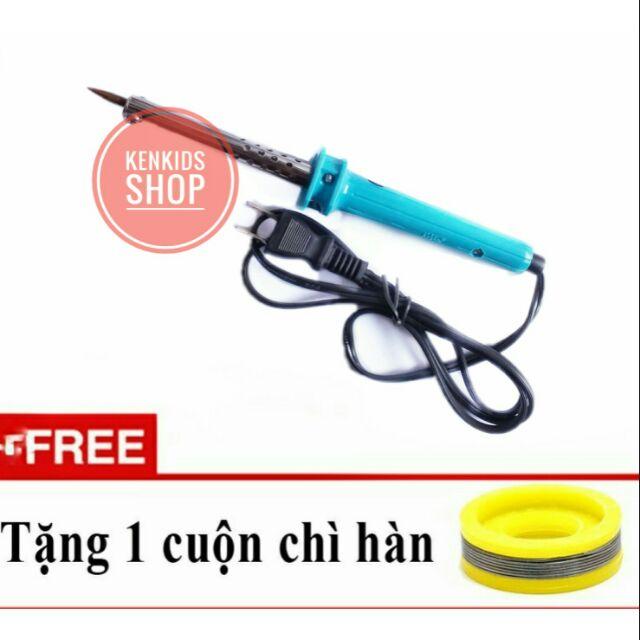 Cây mỏ hàn chì 60w kèm chì hàn
