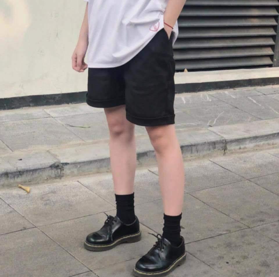 Quần Short Kaki Nam nữ thời trang cá tính