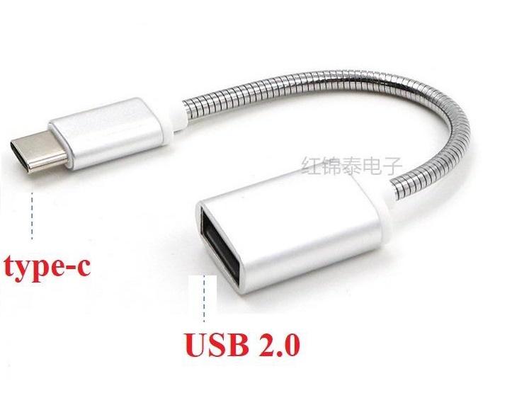 Cáp OTG USB Type C sang USB 2.0