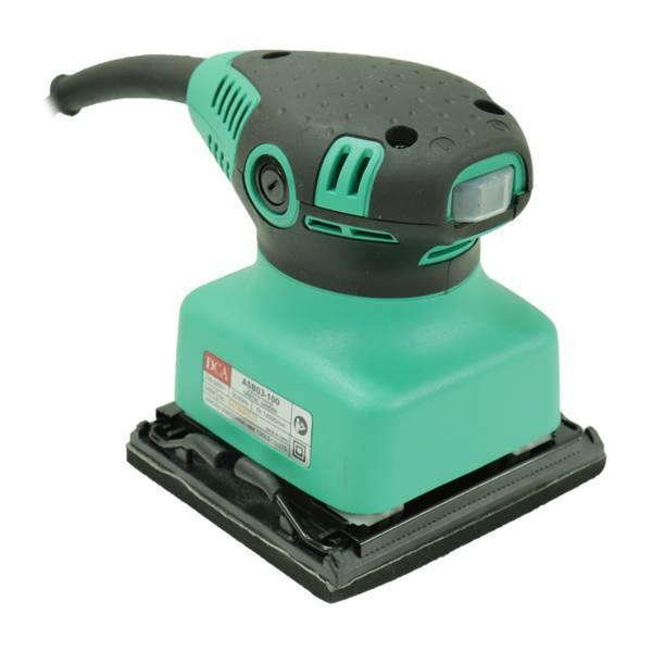 Máy chà nhám vuông 200W DCA ASB03-100 S1B-FF03-110X100 100x110mm (Xanh)