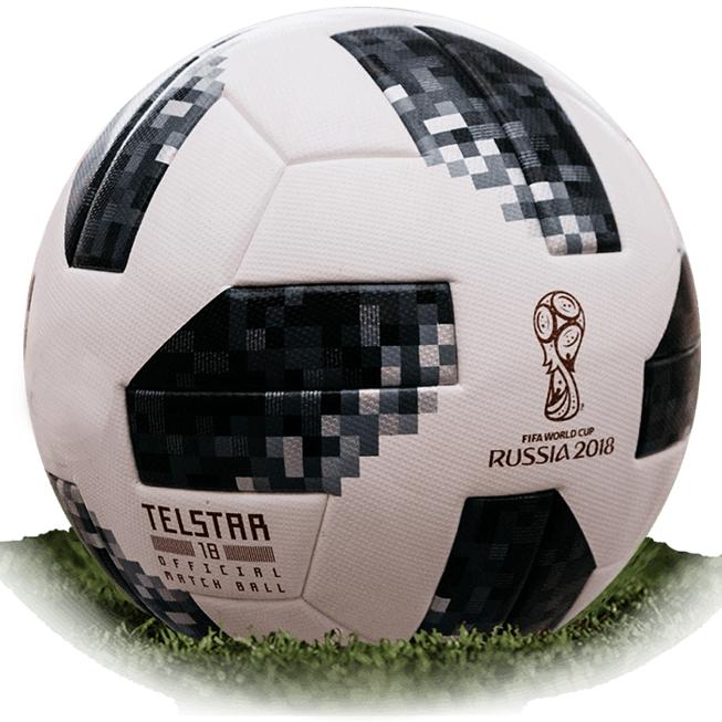 Quả bóng đá WC 2018 TELSTAR cao cấp Size 5 đen trắng