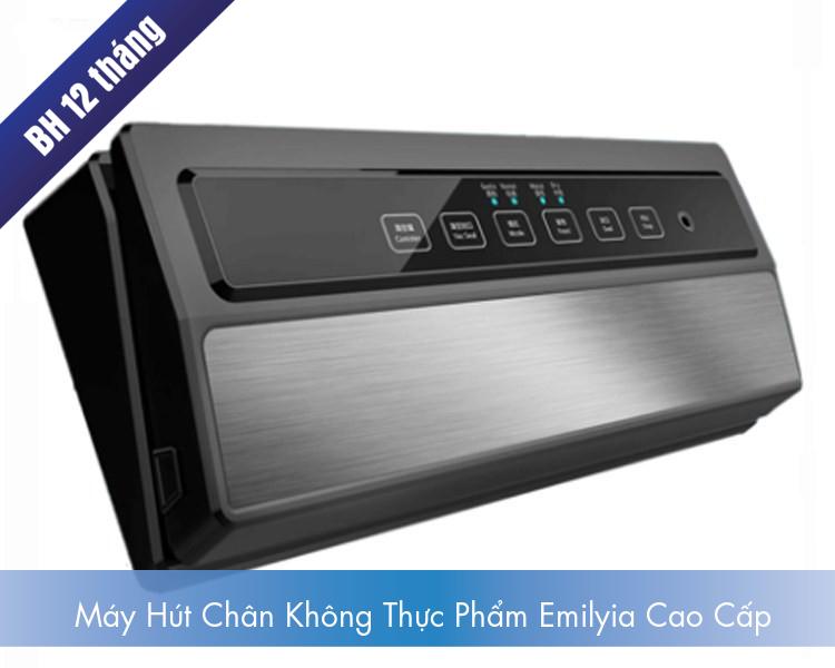 Máy Hút Chân Không PvcMay Hut Chan Khong Nhap KhauMáy Hút Chân Không Thực Phẩm Emilyia EL86, Lực Hút Mạnh Hút Sạch Không Khí, Mối Hàn Kín Bảo Quản Thực Phẩm Lâu Và An Toàn