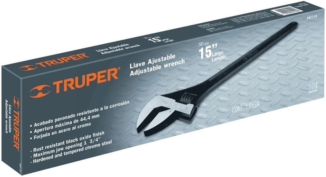 375mm Mỏ lết đen Truper 15504 (PET-15)