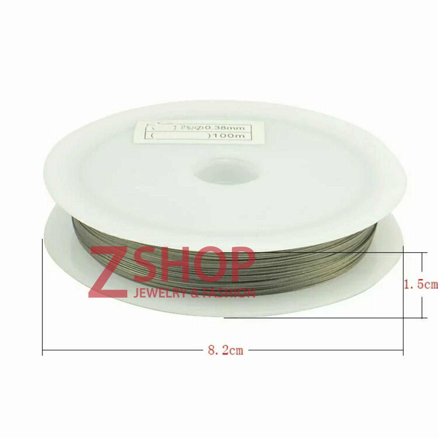 Cuộn cước Kẽm size 0.38 mm
