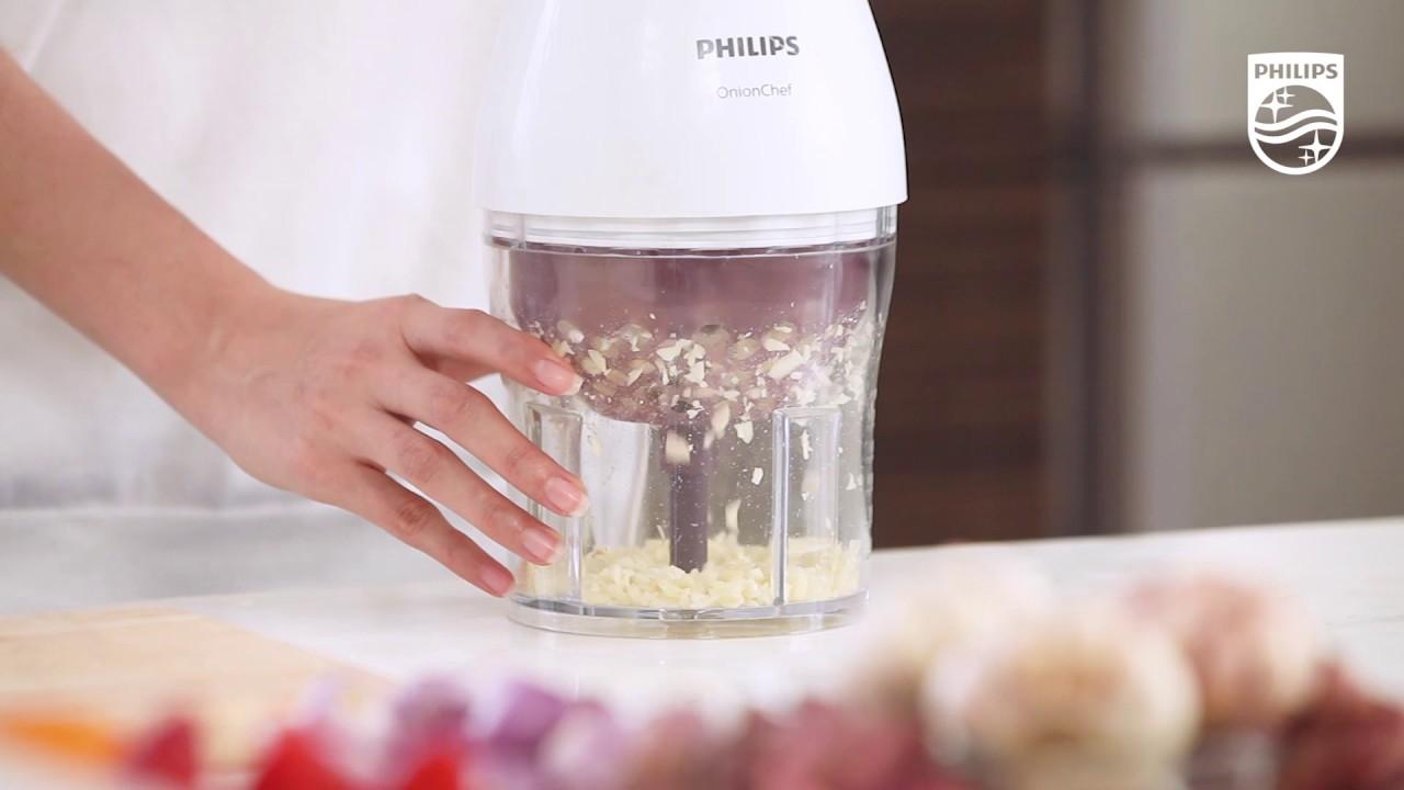Máy xay thịt thực phẩm Philips HR2505 (Trắng) - Hàng chính hãng (Bảo hành 2 năm tại các Trung tâm bảo hành Philips trên toàn quốc)