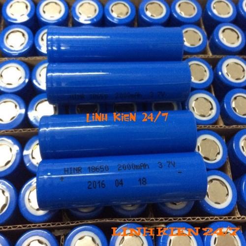 PIN SẠC LITHIUM CELL LAPTOP 18650 3,7V 2000 MAH