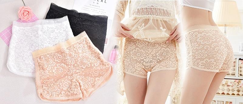Quần Váy Ren Hoa Cúc Loại 1 (Có Thể Mặc Như Quần Đùi Nhé )