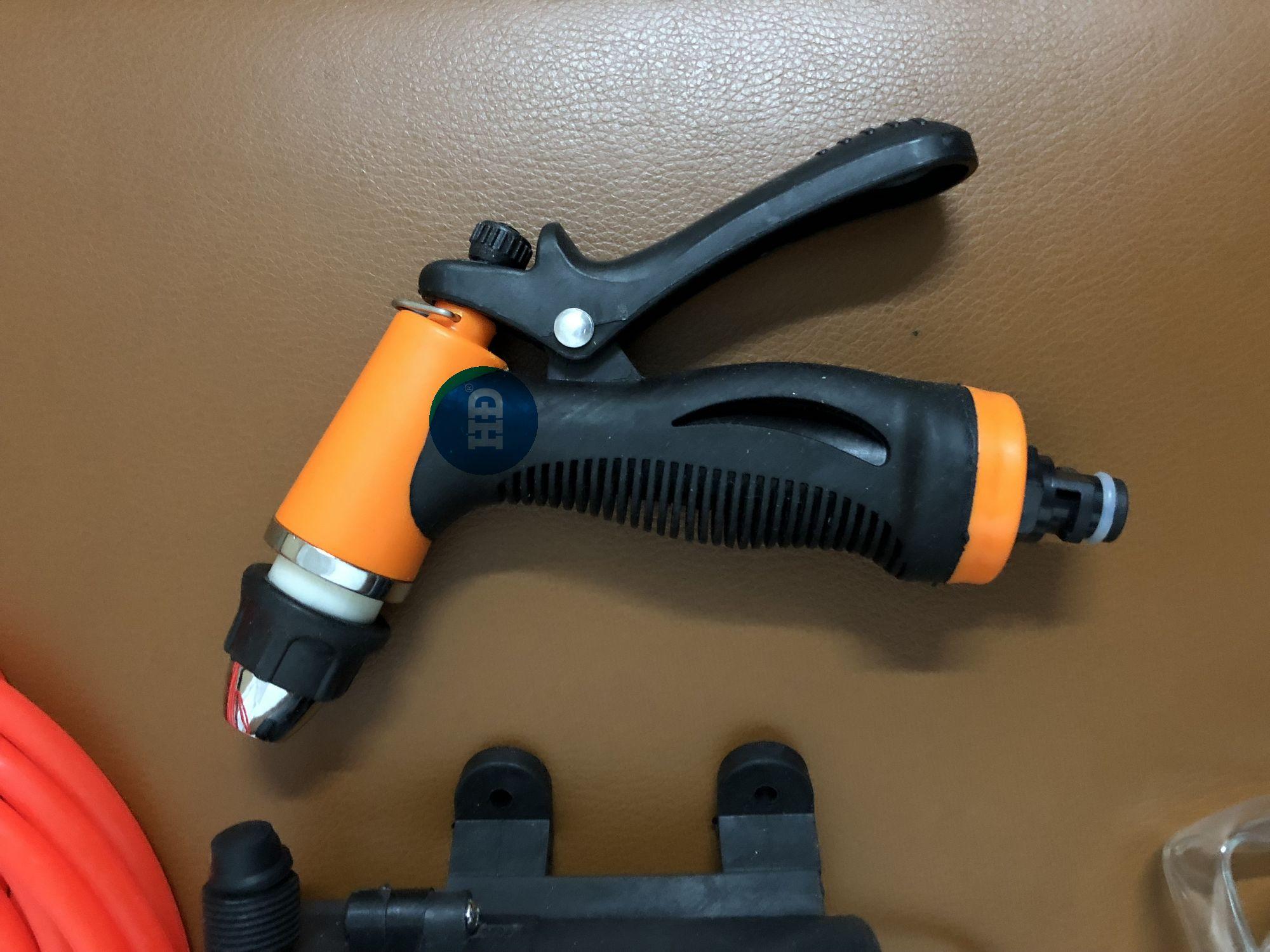 [HCM]Máy bơm rửa xe tăng áp lực nước mini 80w
