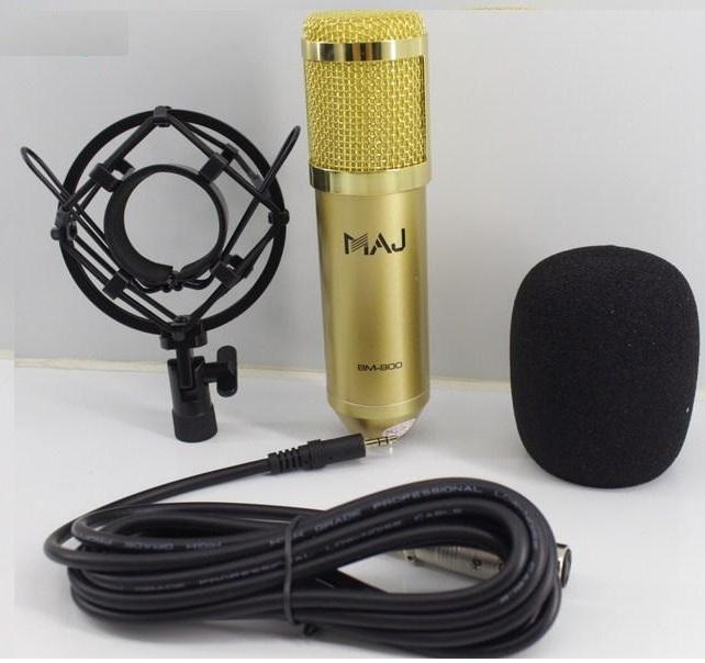 Micro thu âm BM-900 ( Vàng )