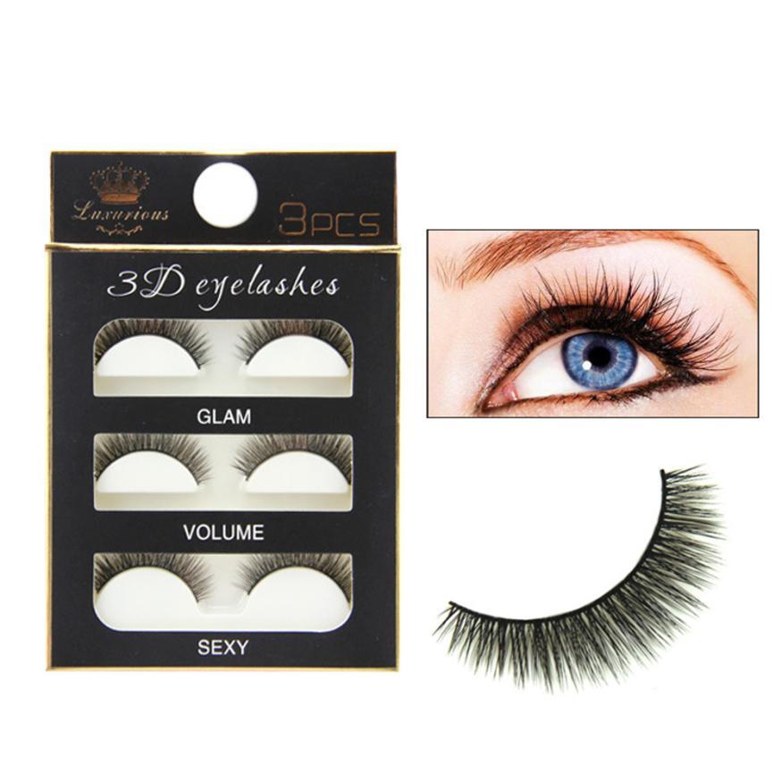 [HCM]Mi Giả Lông Chồn 3D 3PCS 3 Fashion Eyelashes (3 cặp)