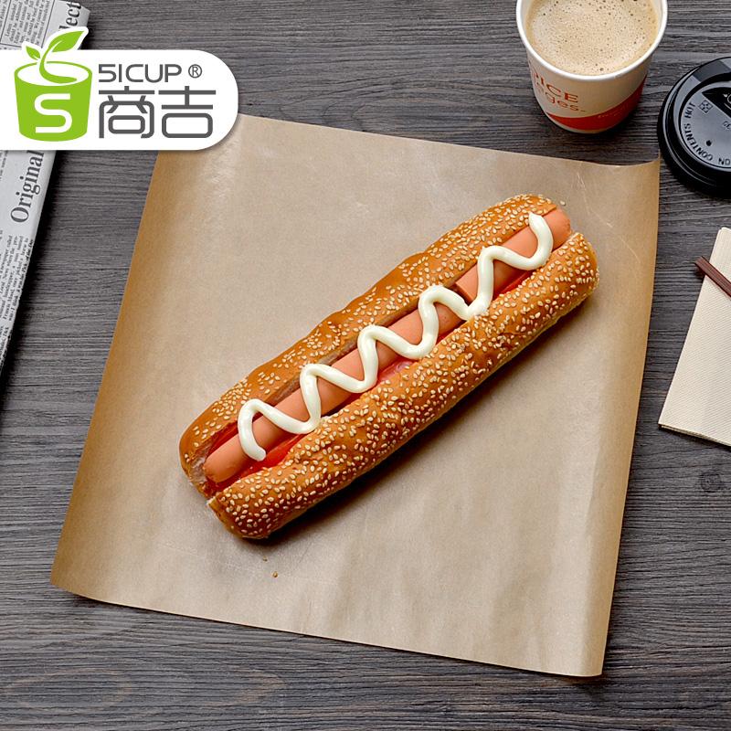 S 51CUP Sandwich Túi Đóng Gói Giấy Kraft Giấy Chống Dầu Giấy Thấm Dầu