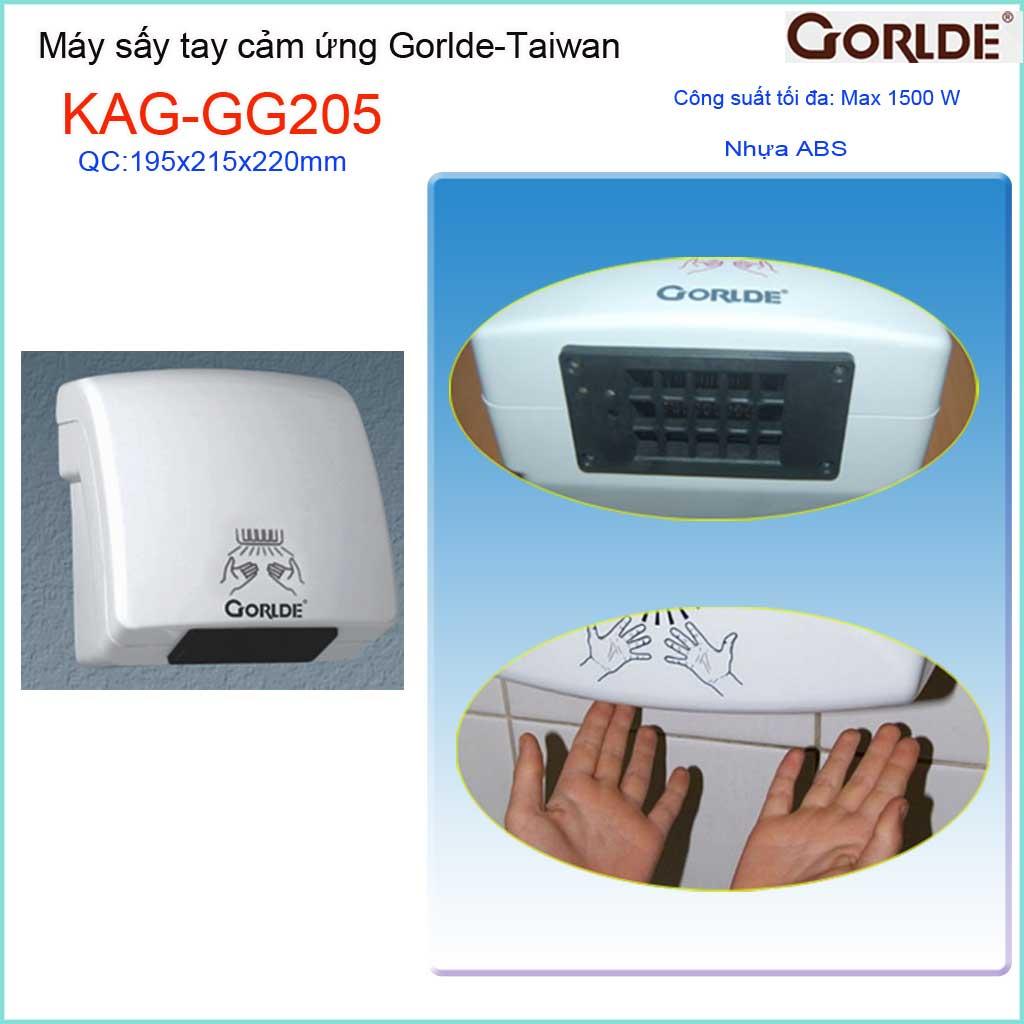 Máy sấy tay cảm ứng Gorlde KAG-GG205