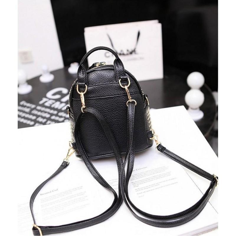 Balo mini đính đá dễ thương đủ màu sắc (tặng móc khóa hình thú cute)
