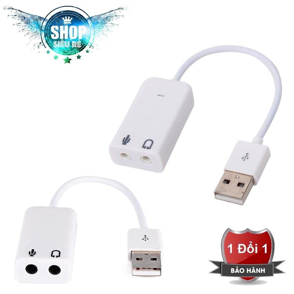 Sound Card 3D USB ( dây )