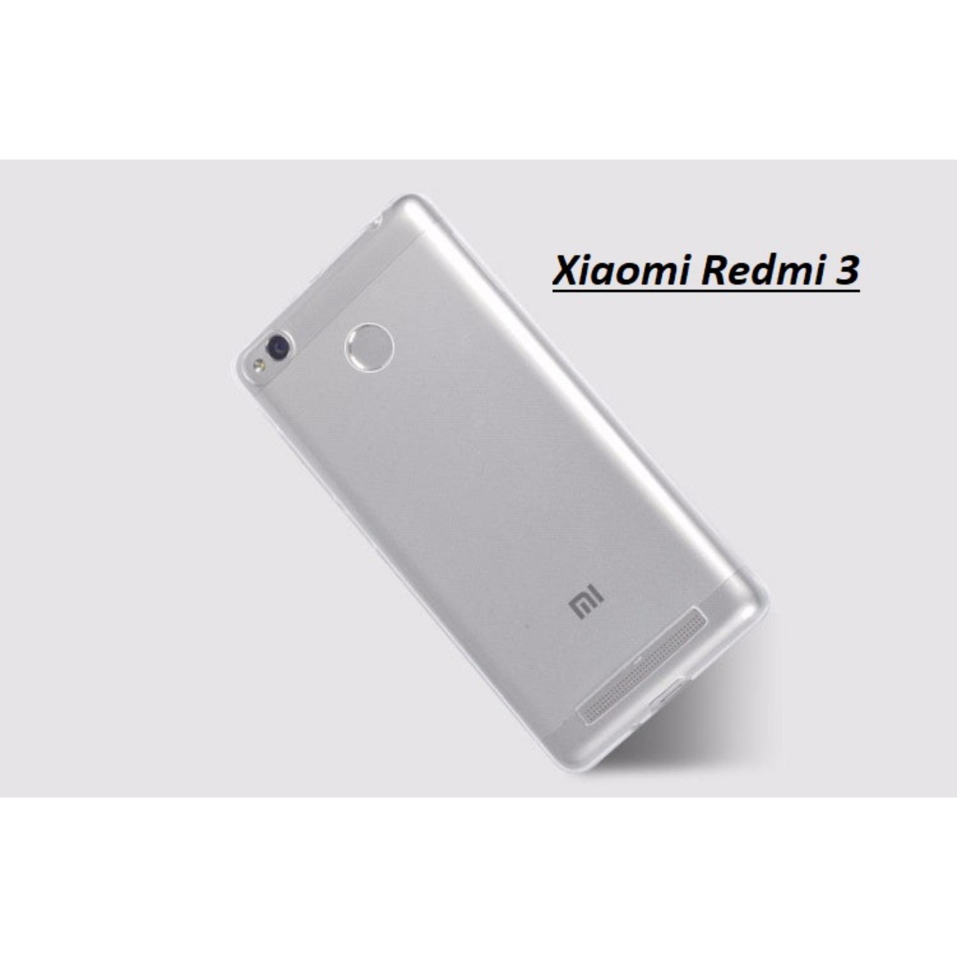 Ốp Silicon cho Xiaomi Redmi 3X (Trong suốt)
