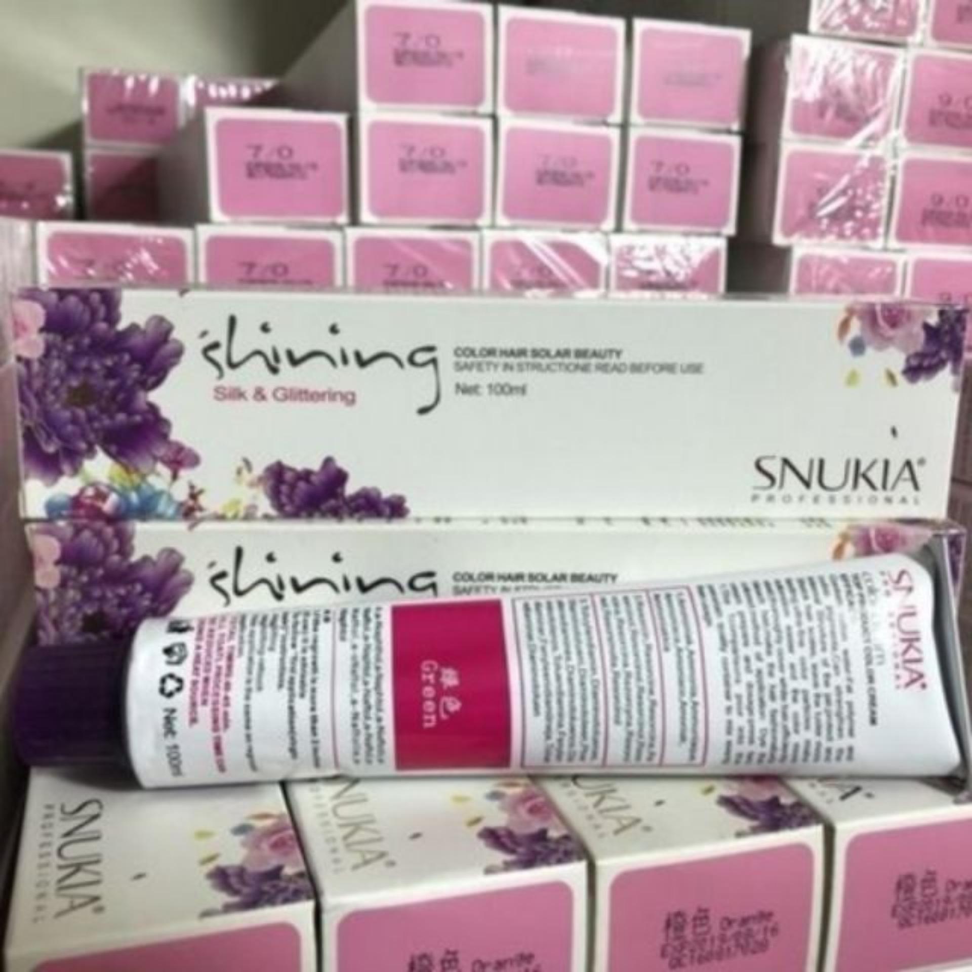 [HCM]Màu nhuộm nâu vàng Snukia 100ml