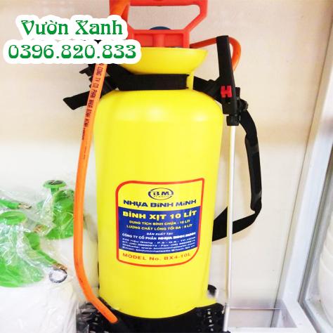Bình phun xịt tưới 10 lít Bình Minh chắc bền