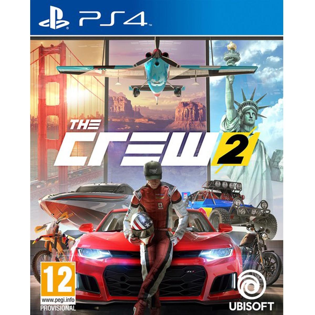 Đĩa Game PS4 - The CREW 2