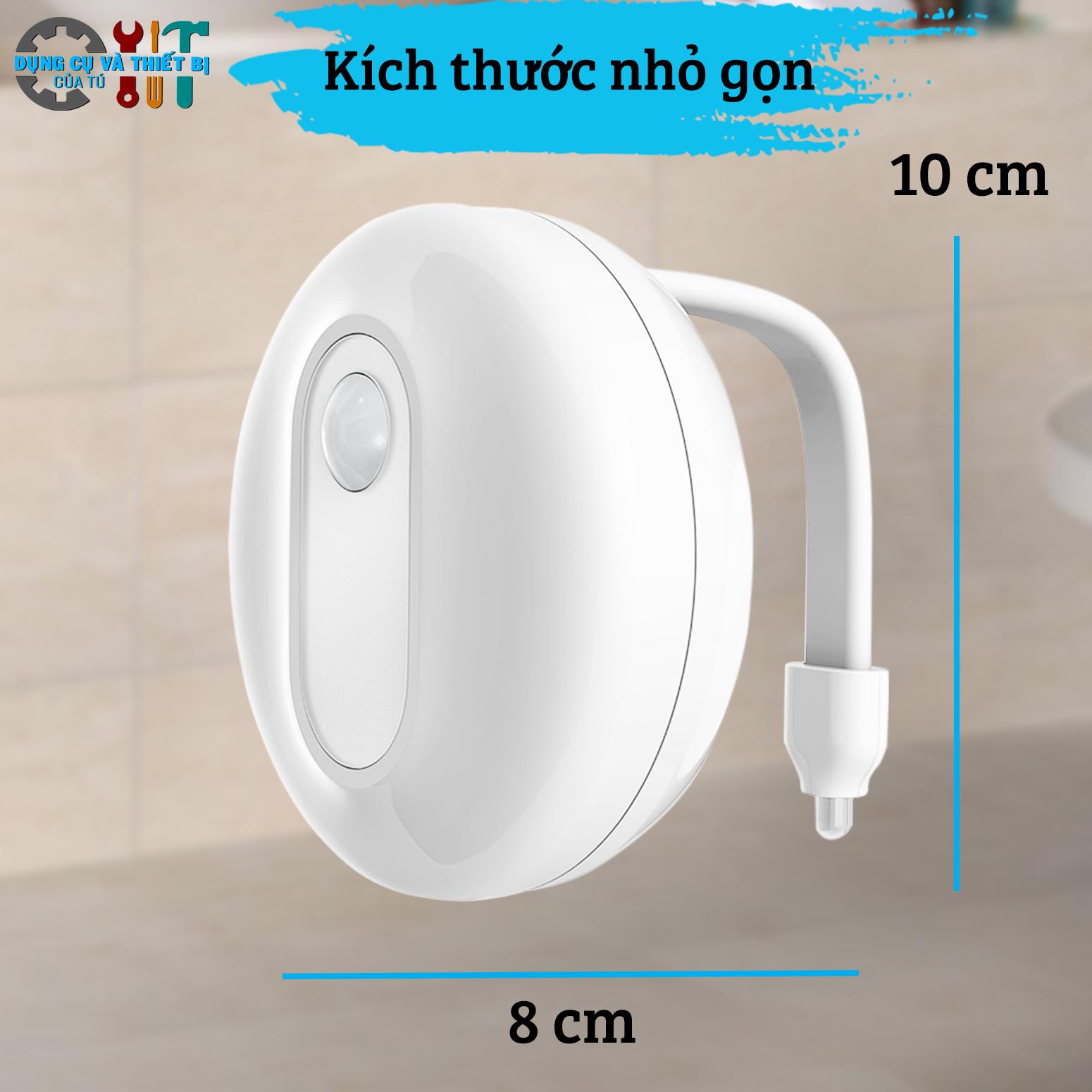 ĐÈN LED THÔNG MINH CHIẾU SÁNG CHO NHÀ VỆ SINH - TẶNG VỚ COTTON