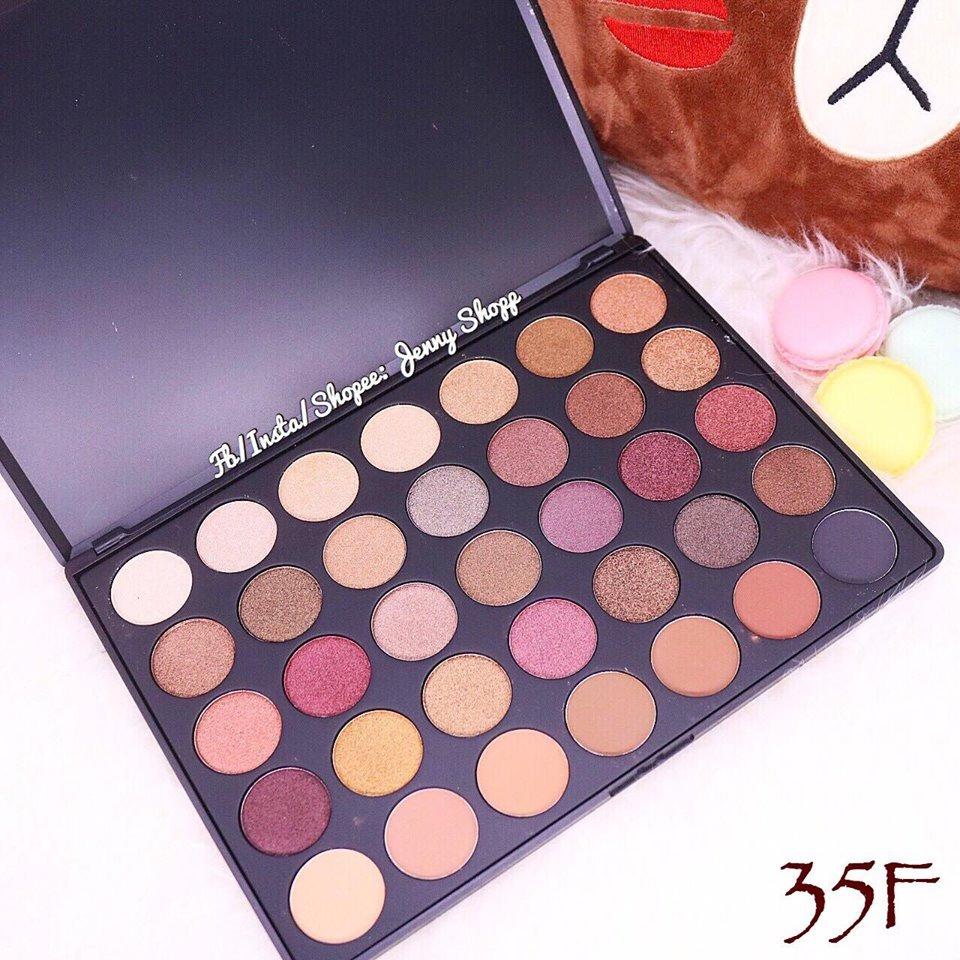 Bảng Phấn Mắt 35 Ô Morphe 35F Fall Into Frost Palette