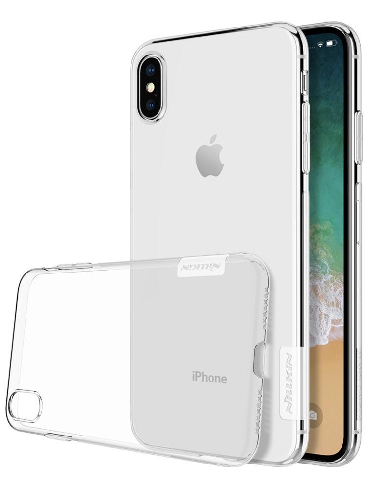 Ốp Lưng Silicon Nillkin Cho iPhone Xs Max - Trong Suốt
