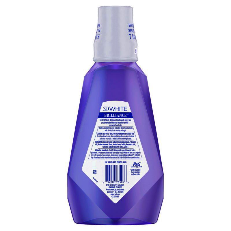 Nước súc miệng trắng răng CREST 3D Whitening Experience 946ml
