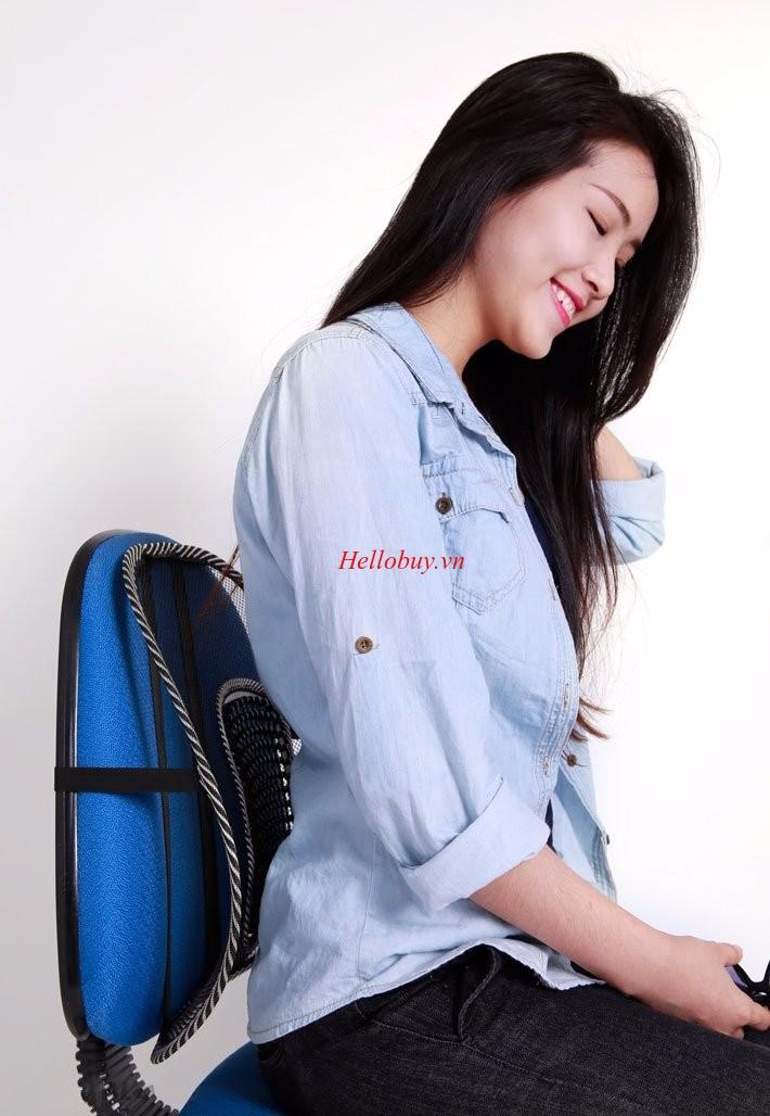 Tấm Lưới Đệm Massage Tựa Lưng