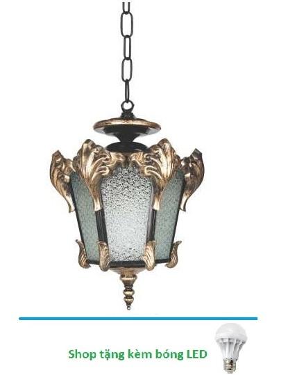 [HCM]Đèn thả ngoài trời - đèn thả ban công(Shop tặng kèm bóng)