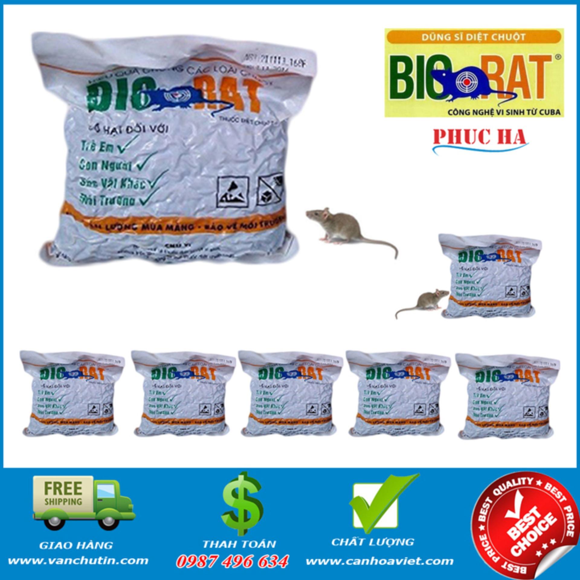[HCM]Bả Diệt Chuột Sinh Học Biorat 10 Gói