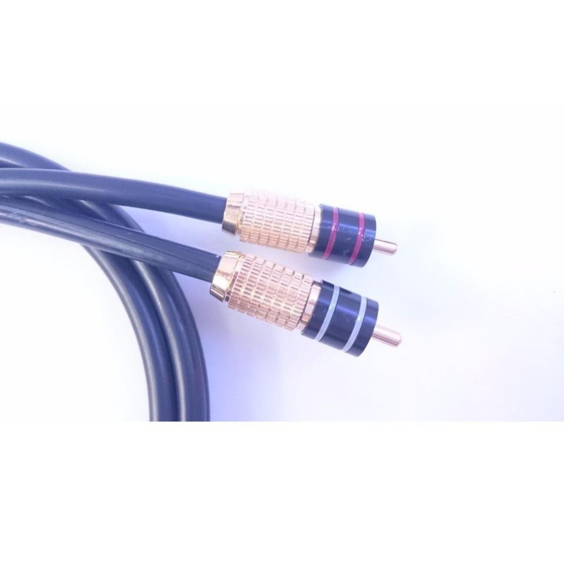 Dây AV 4 ĐẦU BÔNG SEN LITON Xanh 3m