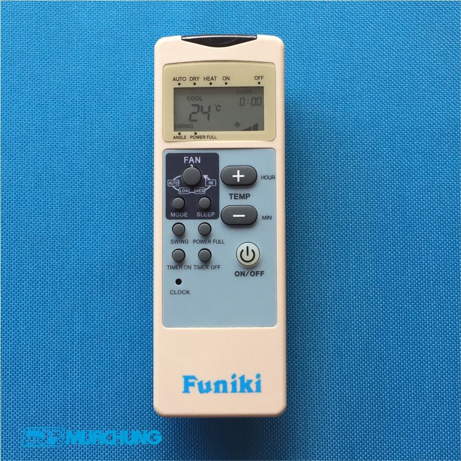 Điều khiển điều hòa Funiki (Xám)