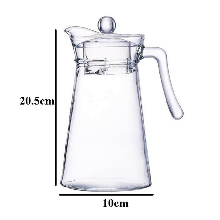 Bình thủy tinh Luminarc Kone 1,3L G2672