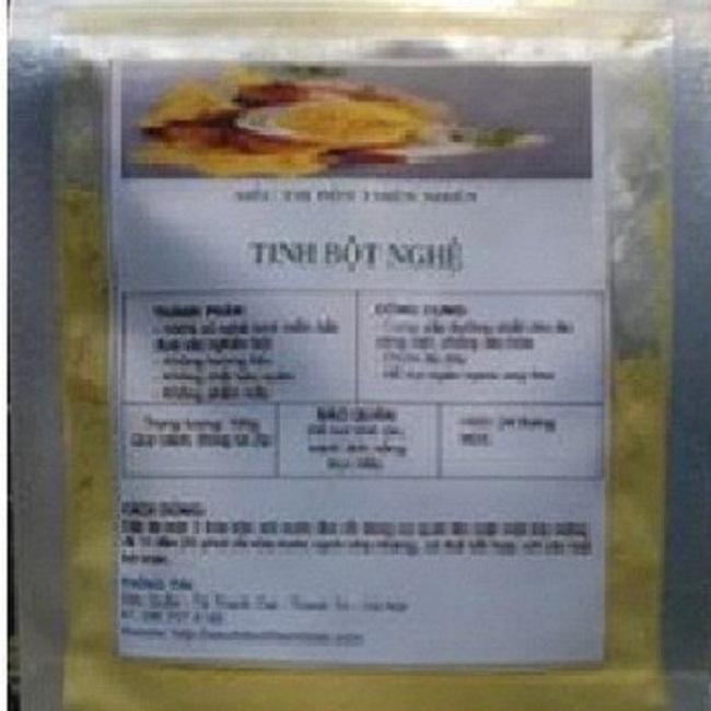 500g Tinh bột nghệ  -  Có Tặng Quà