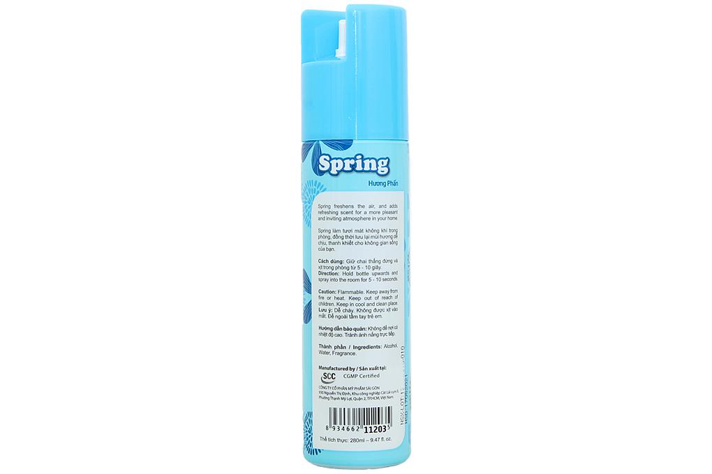 Nước xịt phòng Spring 280ml