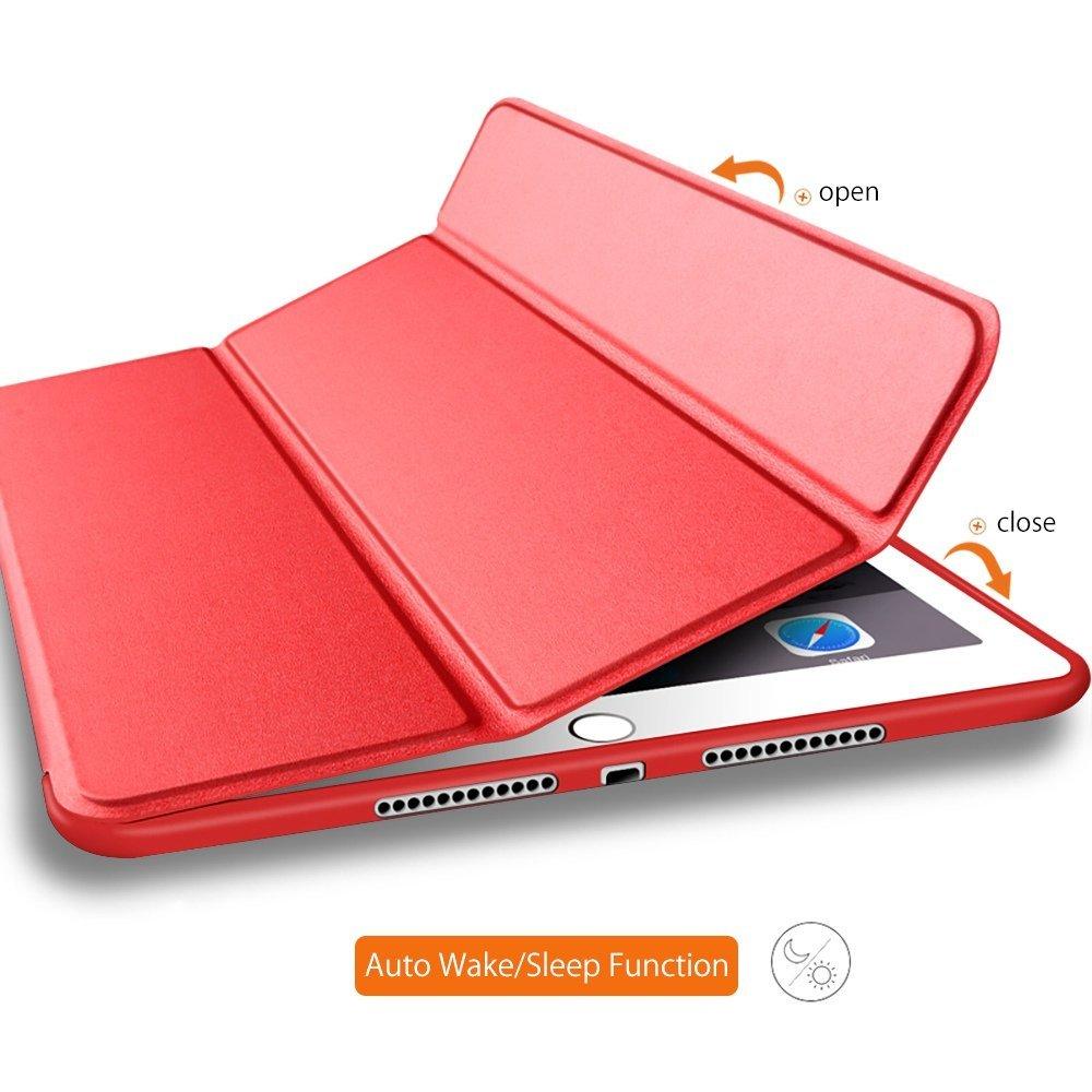 Bao da kiêm ốp lưng silicone cho iPad New 2017 9.7'' - PKCB