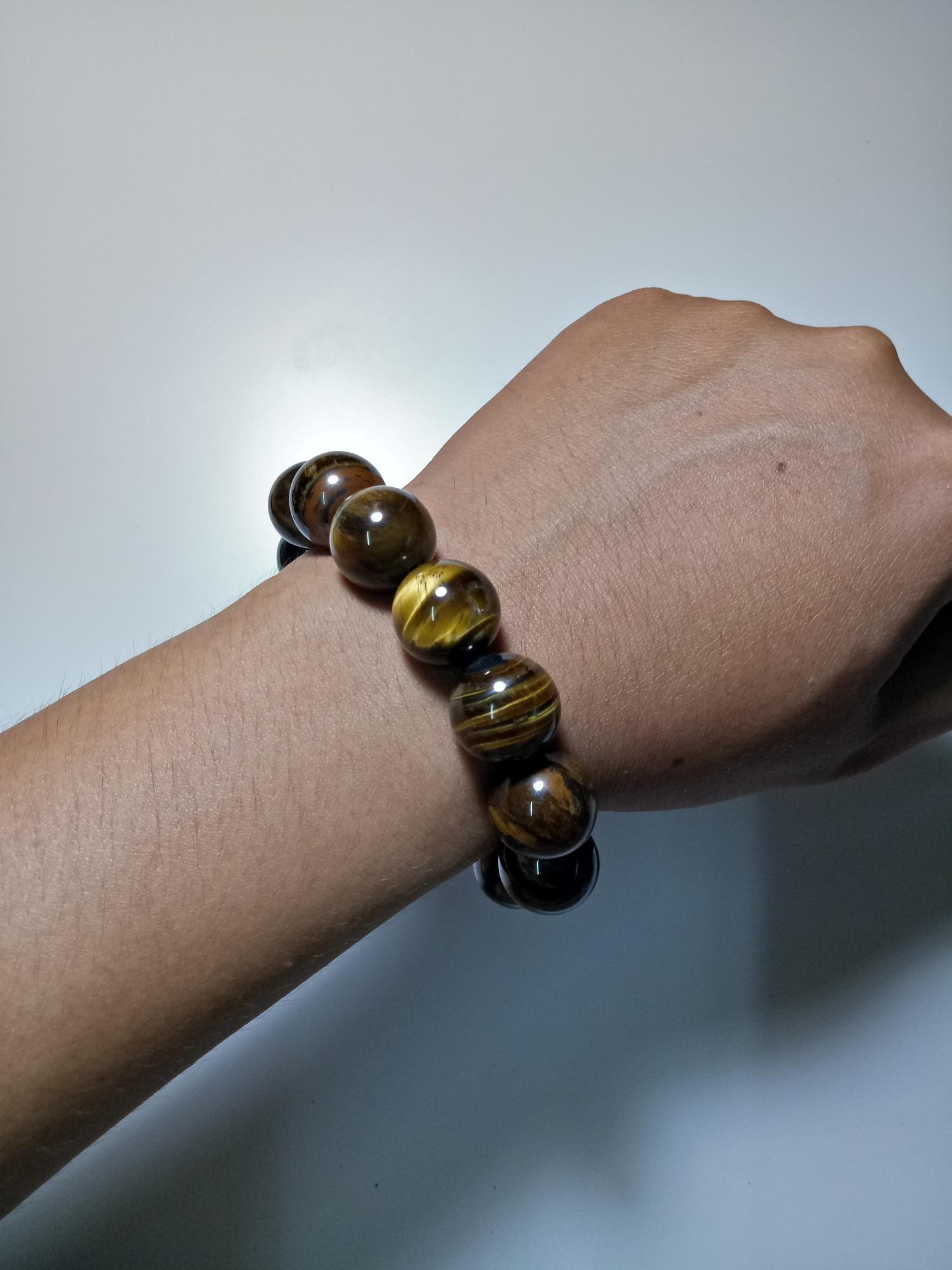 VÒNG TAY ĐÁ MẮT HỔ (16 LI)