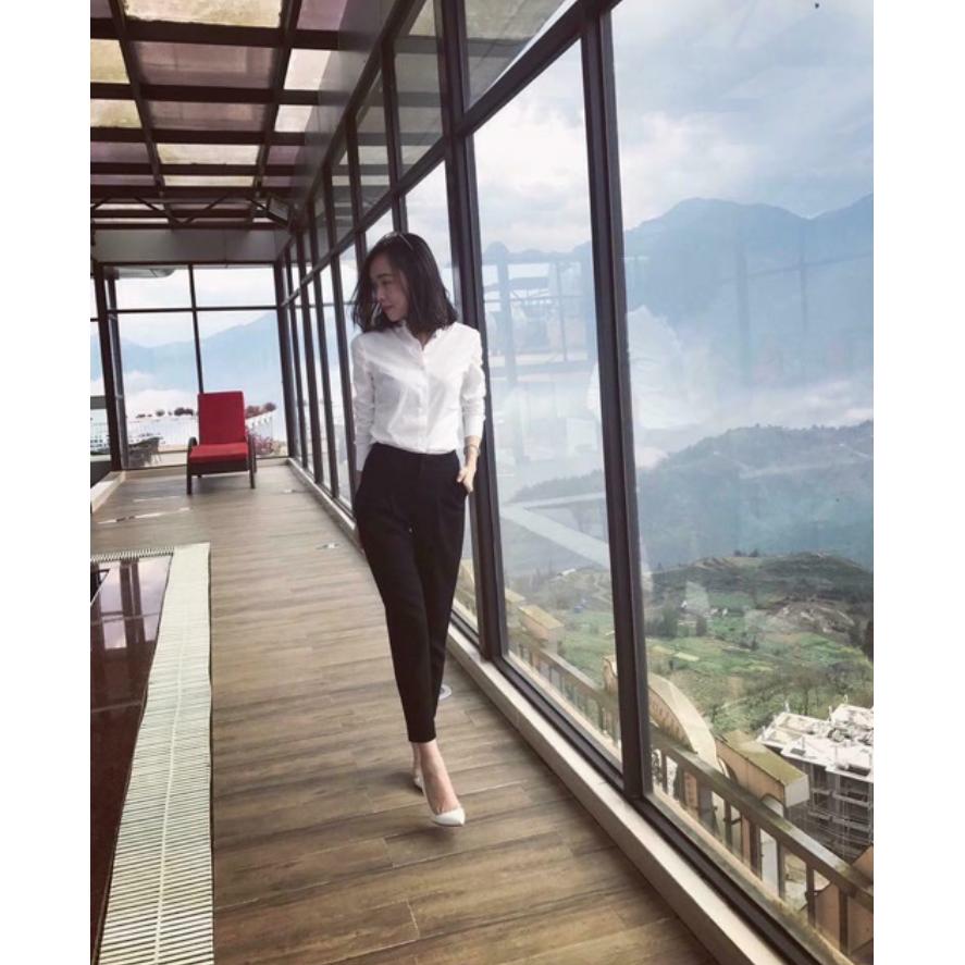 Quần Baggy công sở cao cấp - Hàng VNXK