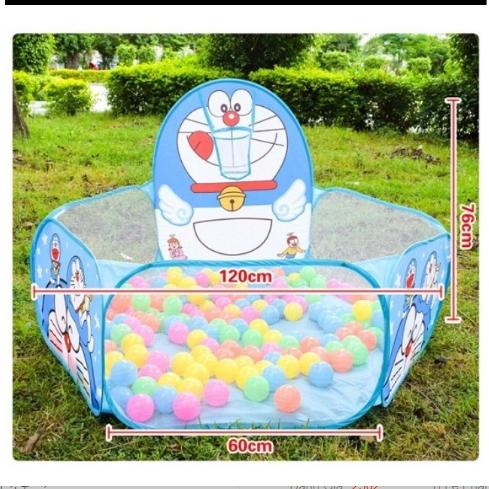 lều bóng mèo kitty tặng 100 bóng