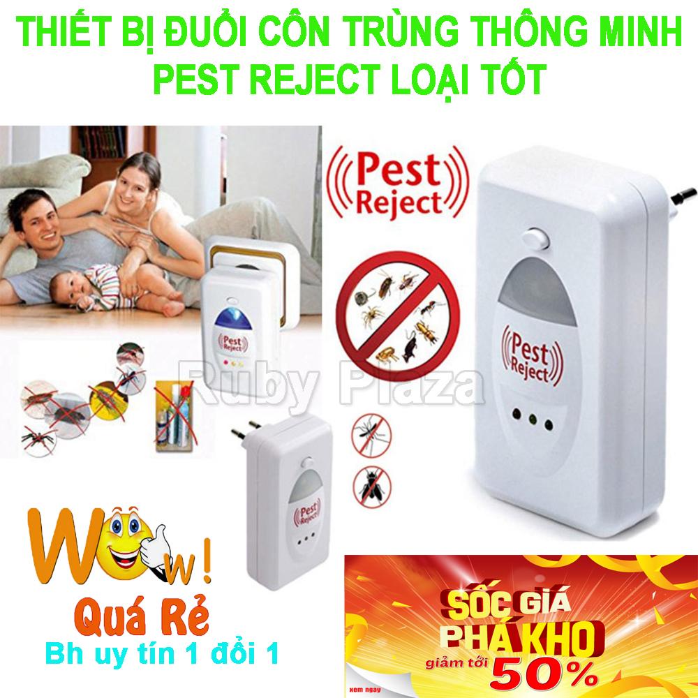 Máy Đuổi Côn Trùng Pest Reject RB -196 Xua Đuổi Hoàn Toàn Các Loại Côn Trùng ( Ruồi Muỗi Dán… ) Bằng Tần Số Sóng Siêu Âm An Toàn Cho Sức Khỏe