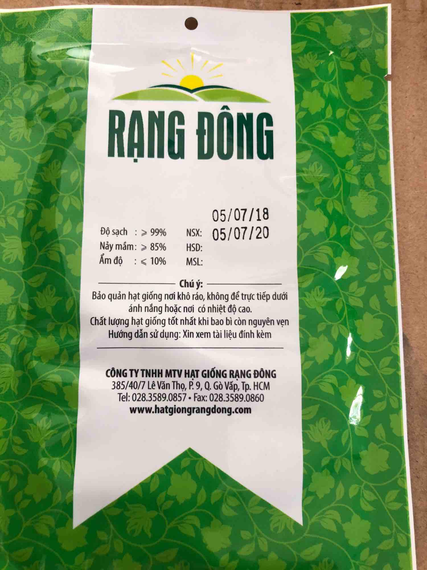 Giống Ngò Hạt Nhỏ - HẠT GIỐNG RAU THƠM