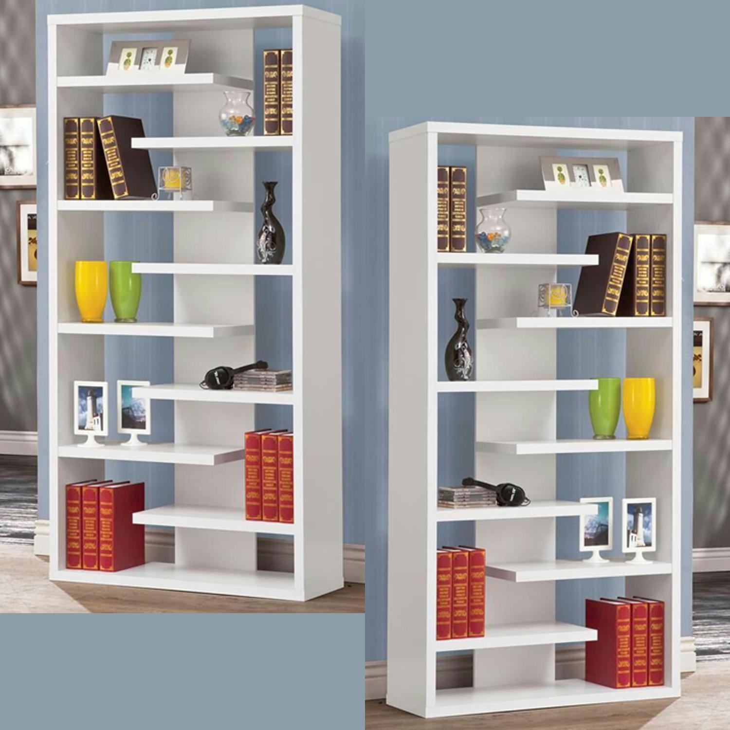 Kệ trưng bày FTR001 (W100cm x H200cm) (Trắng)
